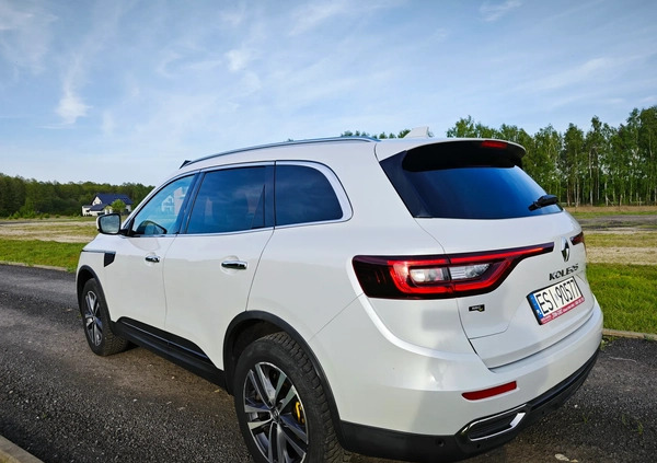 Renault Koleos cena 81700 przebieg: 115270, rok produkcji 2018 z Sieradz małe 326